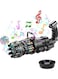 Generic 8-Hole Electric Music Bubble Maker Machine Gun Toy