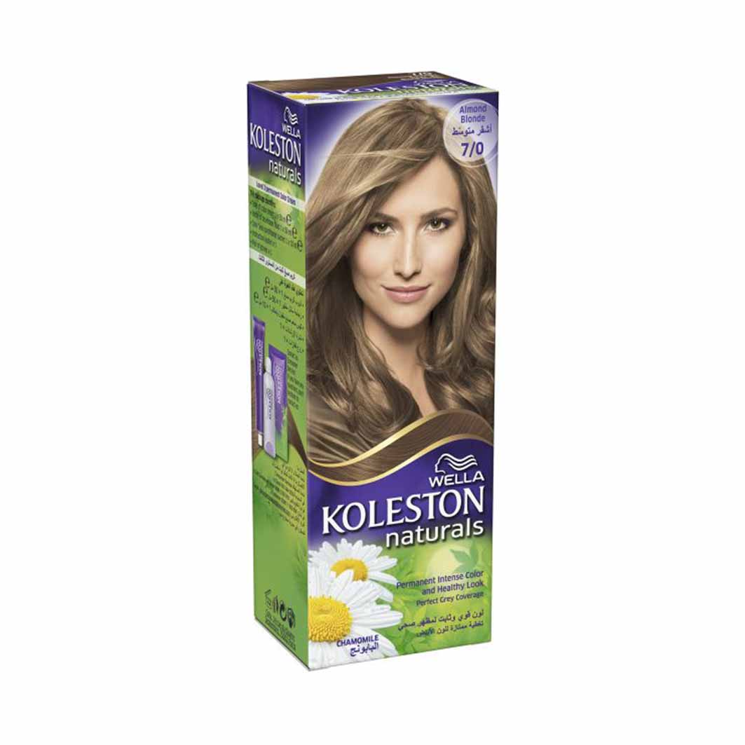 Wella Koleston Natural Hair Color 7/0 Almond Blonde 60ML