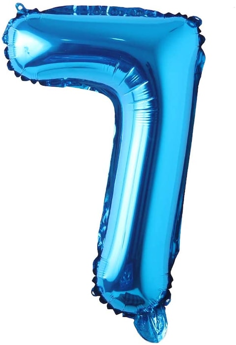 Generic 7 Number Foil Balloon 16-Inch