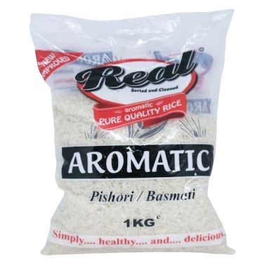 Real Aromatic Pishori Basmati Rice 1kg