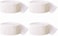 Party Time 4 Rolls White Crepe Paper Streamer Party Hanging Decorations or Backdrop For Wedding Valentines Baby Shower Festival &amp; Birthday Party Supplies