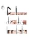 18-Piece Nail Clippers Manicure Pedicure Set Black 15.5centimeter