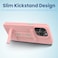 Remson Mag-X Phone Grip Strap with Magnetic Phone Kickstand (Pink/Teal)