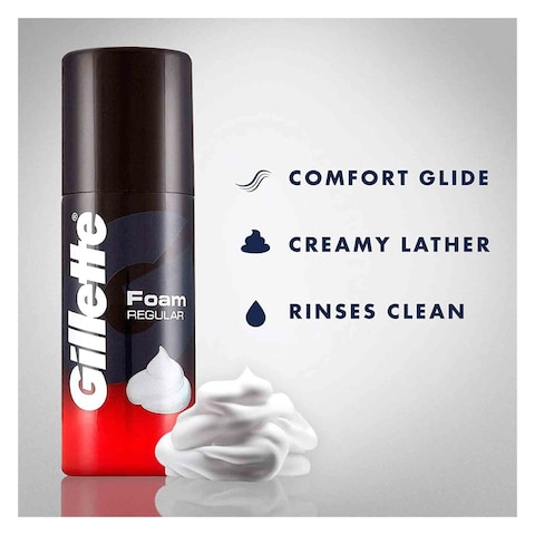 Gillette Classic Regular Pre Shave Foam 200ml