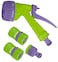 Palisad 3/4" Hose Connection Set (7-Mode Spray Gun, Adapter, 2 Connectors) 651788