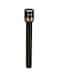Krypton Rechargeable LED Flash Light Black 2watts