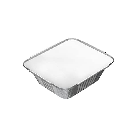 Cosmoplast 420 Cc Pack Of 25 Aluminium Containers With Lids