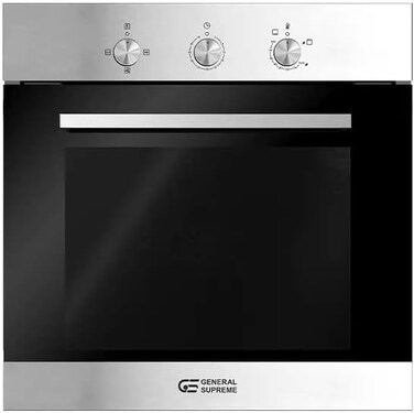 General Supreme Bilt-N, 60cm 64L 3 Functions, Stainless Steel, Italian (Installation Not Included)