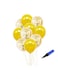 Generic 10-Piece Inflatable Decorative Balloon With Balloon Pump