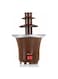 Generic Mini Chocolate Fountain SH-0626 Brown/Silver/Red