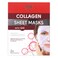 Face Facts Collagen And Q 10 Sheet Mask Treatments 20ml x Pack of 2