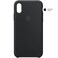 Apple Case iPhone X Silicon Black