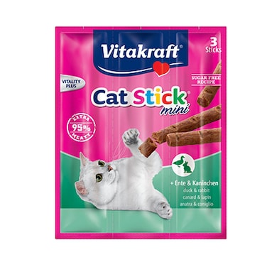 VitaKraft Cat Stick Mini Rabbit and Duck 18GR