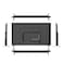 Ctroniq Normal LED TV 55 Inch, UHD 4K, USB, HDMI, PC And AV Ports, With Remote Control