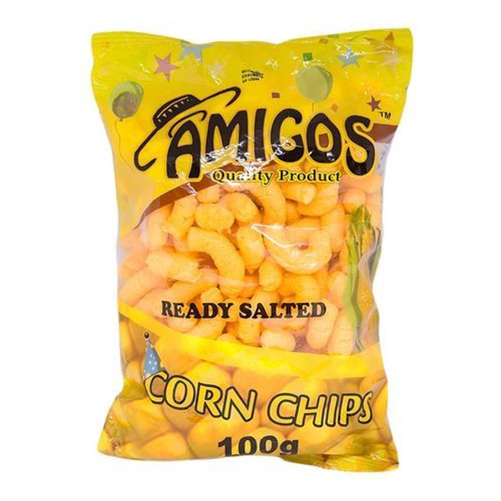 Amigos Ready Salted Corn Chips 100g