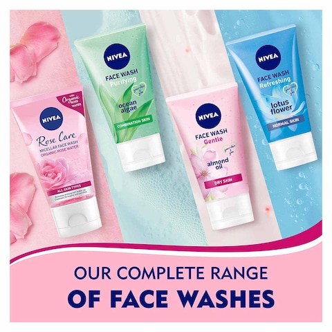 Nivea Micellar Hydrates Rose Water Face Wash - 150ml