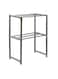 Telescopic Microwave Oven Storage Rack Silver 51x26x5centimeter