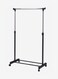 Metal Garment Rack Black/Silver 78.5x41.5x87centimeter