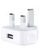 Generic 3-Pin Usb Power Adapter For Apple Iphone White