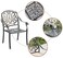 Yulan 7 Piece Outdoor Cast Aluminum Patio Dining Set, Conversation Furniture Set For Patio Deck Garden With 1 Rectangular Table, 6 Chairs -337