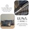Luna Home Queen size 6 pieces, without filler, elegant leaves design.