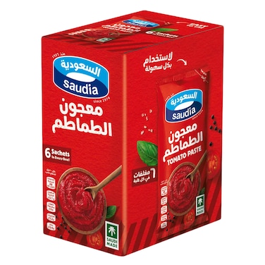 Saudia Tomato Paste 60g x6