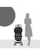 Moon Bezik One Fold Stroller, Biege And Grey