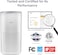 LEVOIT Smart Air Purifiers for Home Large Room, Covers Up To 1588 Sq. Ft, APP Control And PM2.5 Display, H13 HEPA Filter Removes 99.97% of Particles, Allergies, Dust, Smoke, Alexa Control, White