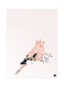 Metal Plate Of A Bird Poster Multicolour