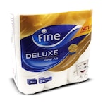 Buy Fine Toilet Paper Deluxe Highly Absorbent Sterilized Soft  Strong Flushable Toilet Paper  3 Pl in Saudi Arabia