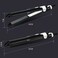 YC338 Hair Straightener Curler Hair Flat Iron Negative Ion Hair Straightening Curling Corrugation Iron for Dry Wet Hair Black