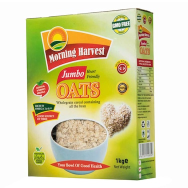 Morning Harvest Jumbo Oats Box 1Kg