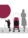 Moon Strek Stroller, Dark Red