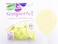 Sempertex (25pcs) 18" Round Balloons, Pastel Matte yellow Latex Balloons 18"-1 Pc