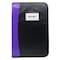 Kasuku Executive 10 Pocket Portfolio File Black/Purple
