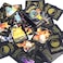 Black Pokemon Trading Cards Foil Set (55 pcs) Including Vmax Rares V Series GX EX Rares Charizard Common Cards