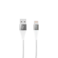 LEVORE Cable iPhone USB Nylon Braided 1m - White