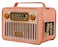 Aiwanto Multifunctional Tissue Box Storage Box Radio Model Creative Rectangular Iron Tissue Paper Holder  Napkin Holders Bedroom Home Office Kitchen Tissue Storage