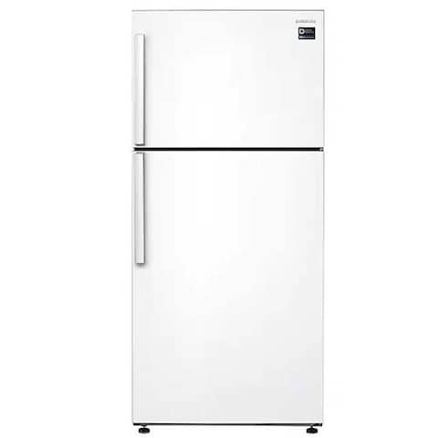 Samsung Refrigerator 2 Door, 17.6FT, 500L, Top Freezer, White - RT50K6100WW/ZA - (Installation Not Included)