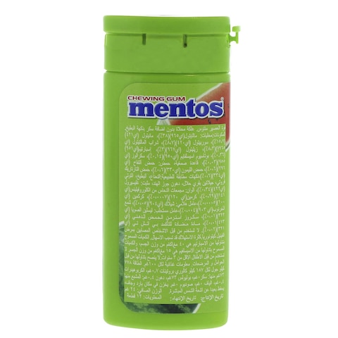 Mentos Juice Blast Free Sugar Watermelon Chewinggum 24g