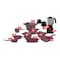 Pyrex Granite Cookware Set - 23 Pieces + Blender - 400 Watt