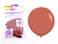 Sempertex 3 pcs, 24" Round Balloons, 30g Latex Balloons, Fashion Terracotta