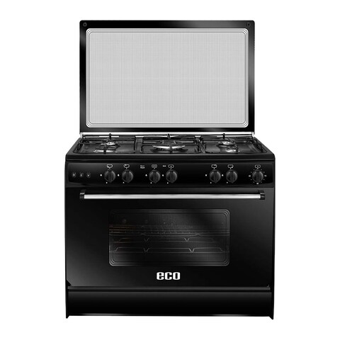 بوتاجاز يونيون اير غاز - 5 شعلات - مفاتيح أسود - C69SB-AC-447F-ECOP-2W