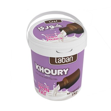 Dairy Khoury 0Perc Fat Laban 1KG