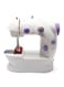 Generic Multifunctional Mini Sewing Machine With Two Speed Control White