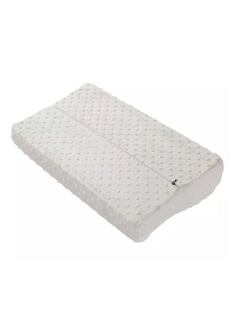 Generic Neck Rebound Memory Foam Pillow White Free Size
