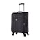 Eminent 4 Wheel Soft Casing Expandable Recycled Medium Luggage Trolley 61cm&nbsp;Black V6101