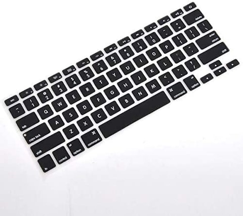 Ntech Silicone Keyboard Keypad Cover Protector For Apple 13, 15 17 Black
