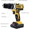 Roxon - 21V Premium Quality Cordless Impact Drill, With 2 Li-ion Rechargeable Battery 1500  MAh And A Charging Adaptor. Rx21VCD