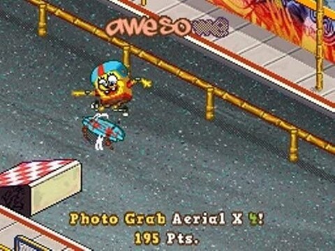 Thq Spongebob Surf &amp; Skate Roadtrip - Nintendo DS